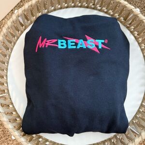 Mr. Beast Black Hoodie